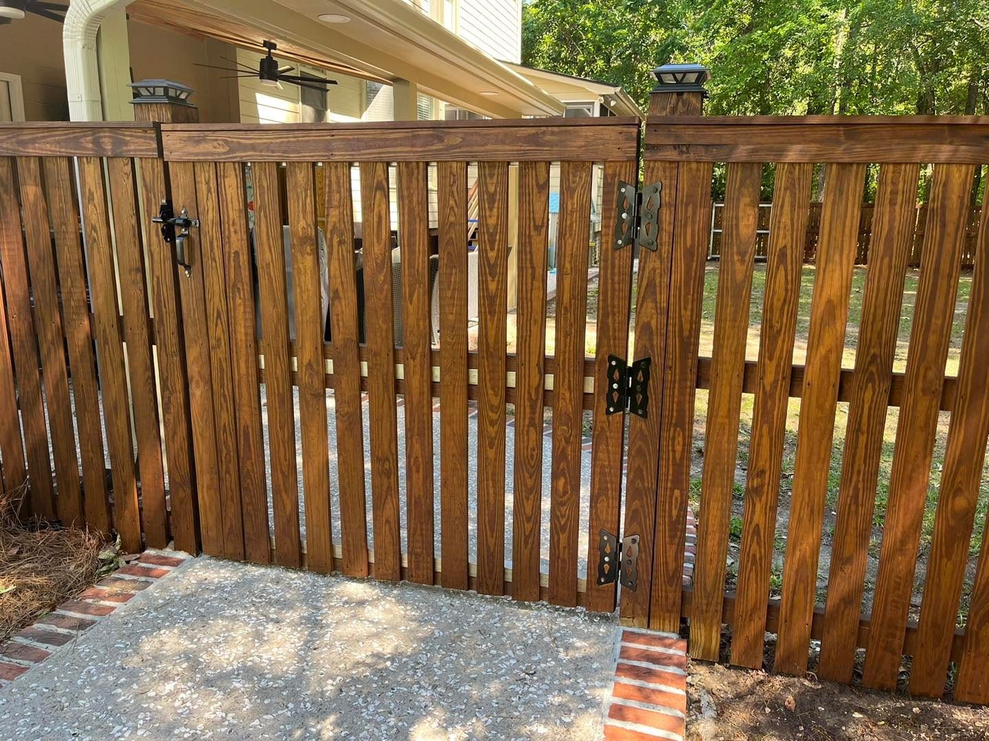Fence Staining 6